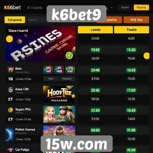 Comparação entre k6bet9 e outros sites de jogos